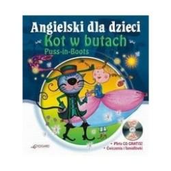 Angielski dla dzieci. Kot w Butach - książka z płytą