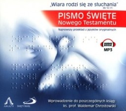 Pismo Święte Nowego Testamentu - audiobook CD mp3