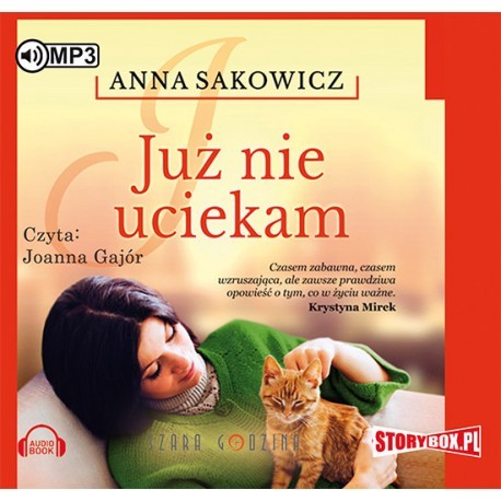 Już nie uciekam, Anna Sakowicz - audiobook na płycie CD mp3