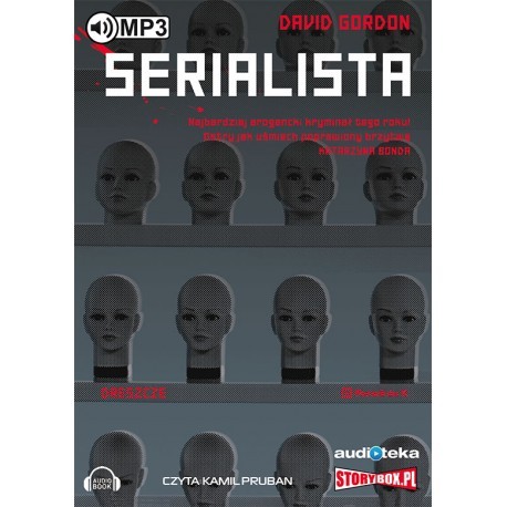 Serialista, David Gordon - audiobook plyta CD mp3