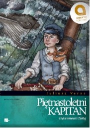 Piętnastoletni kapitan, Juliusz Verne - audiobook płyta CD - mp3
