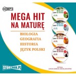 Pakiet. Mega hit na maturę. Biologia. Geografia. Historia. Język polski - 4 audiobooki CD mp3