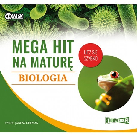Mega hit na maturę. Biologia - audiobook CD mp3
