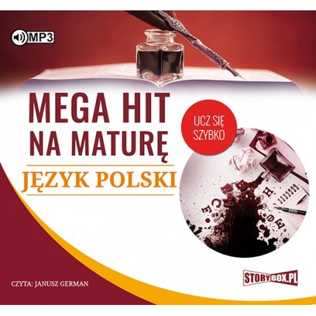 Mega hit na maturę. Język polski - audiobook CD mp3