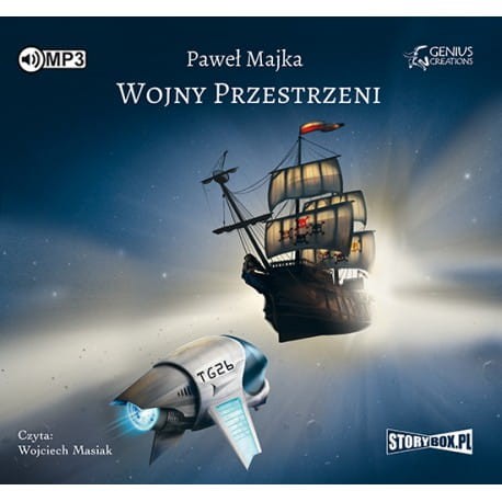 Wojny przestrzeni, Paweł Majka - audiobook CD mp3