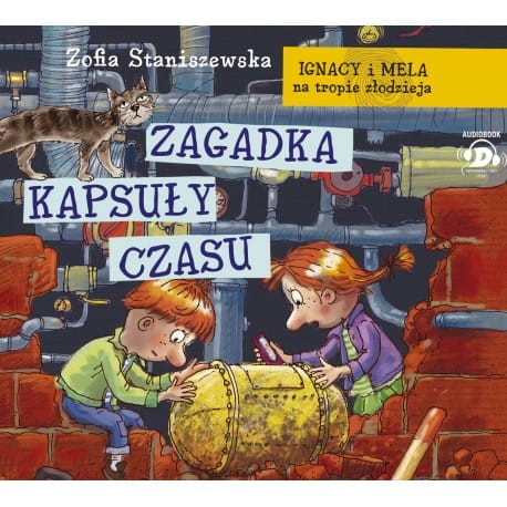 Ignacy i Mela na tropie złodzieja. Zagadka kapsuły czasu, Zofia Staniszewska - audiobook CD mp3