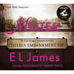 Mister, E L James - audiobook CD mp3