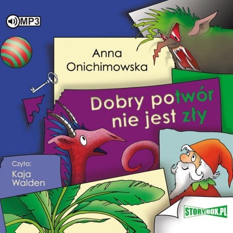 Dobry potwór nie jest zły. Anna Onichimowska - audiobook CD mp3
