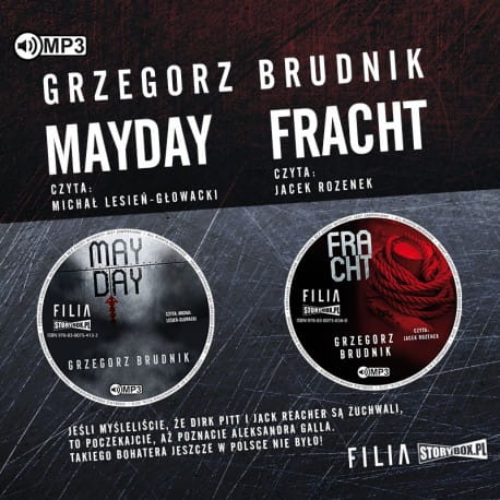 Pakiet: Mayday, Fracht, Grzegorz Brudnik - audiobook CD mp3