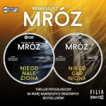 Pakiet: Nieodnaleziona, Nieodgadniona, Remigiusz Mróz - audiobook CD mp3