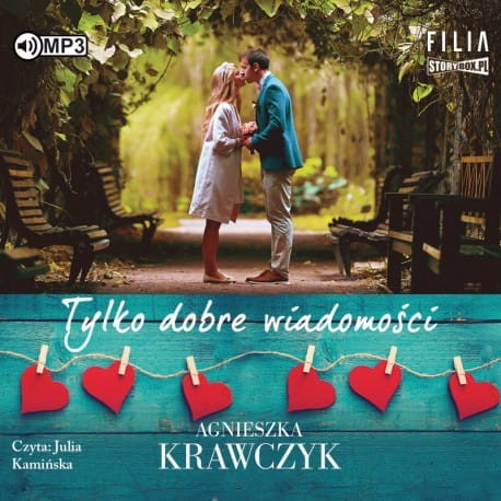 Tylko dobre wiadomości, Agnieszka Krawczyk - audiobook CD mp3