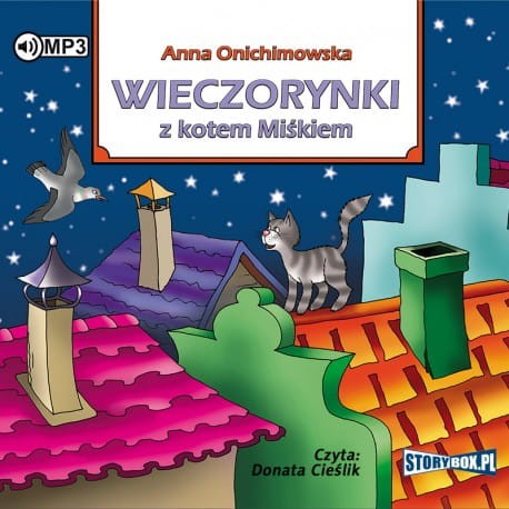 Wieczorynki z kotem Miśkiem, Anna Onichimowska - audiobook CD mp3