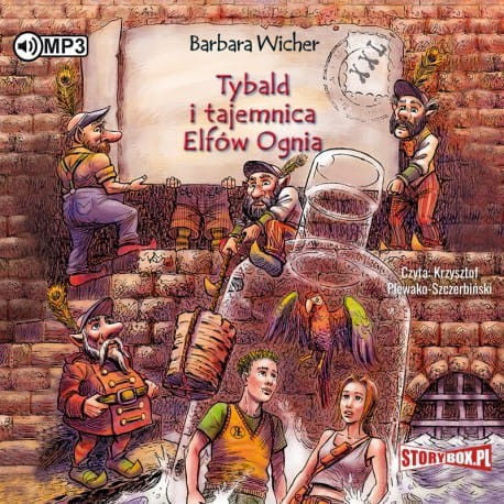 Tybald i tajemnica Elfów Ognia, Barbara Wicher - audiobook CD mp3