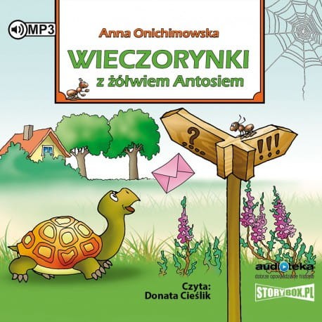 Wieczorynki z żółwiem Antosiem, Anna Onichimowska - audiobook CD mp3