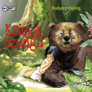 Księga dżungli, Rudyard Kipling - audiobook CD mp3