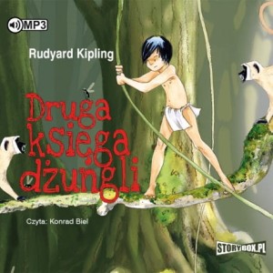 Druga księga dżungli, Rudyard Kipling - audiobook CD mp3