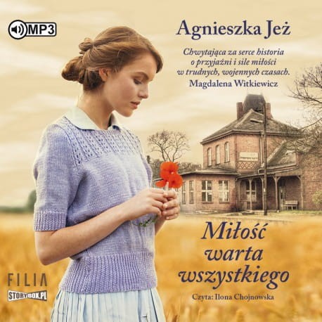 Miłość warta wszystkiego, Agnieszka Jeż - audiobook CD mp3