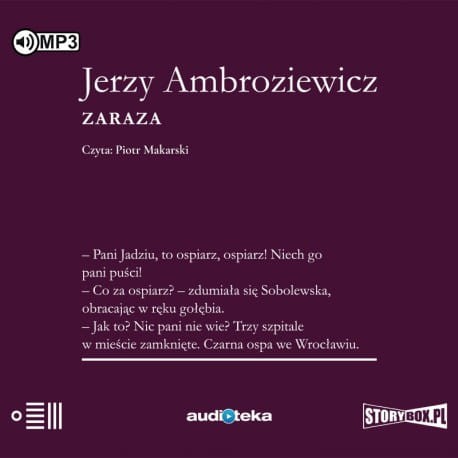 Zaraza, Jerzy Ambroziewicz - audiobook CD mp3