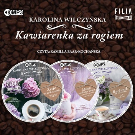 Pakiet: Kawiarenka za rogiem, Karolina Wilczyńska - audiobook CD mp3