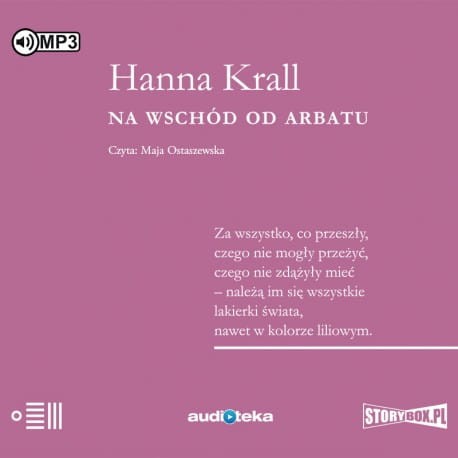 Na wschód od Arbatu, Hanna Krall - audiobook CD mp3
