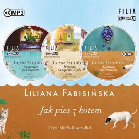 Pakiet: Jak pies z kotem, Liliana Fabisińska - audiobook CD mp3