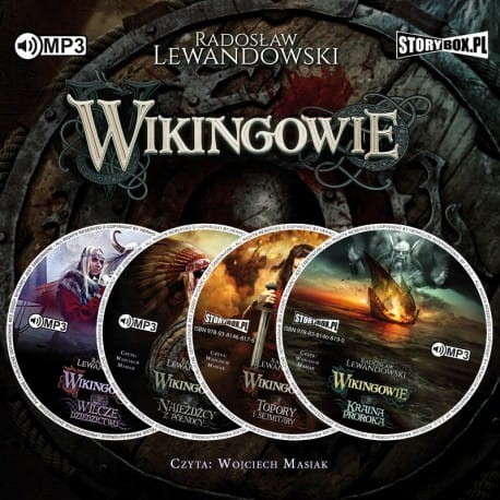 Pakiet: Wikingowie, Radosław Lewandowski - audiobooki CD mp3