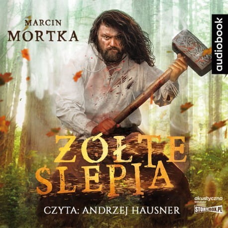 Żółte ślepia, Marcin Mortka - audiobook CD mp3