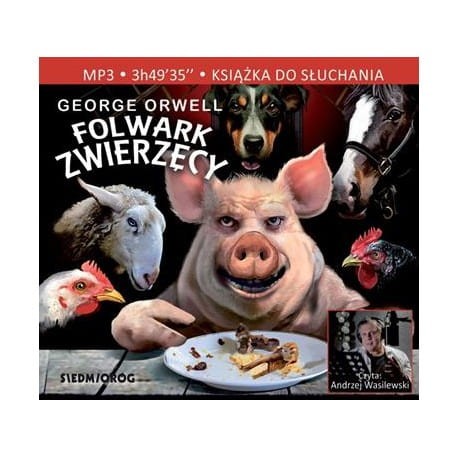 Folwark zwierzęcy, George Orwell - audiobook CD mp3