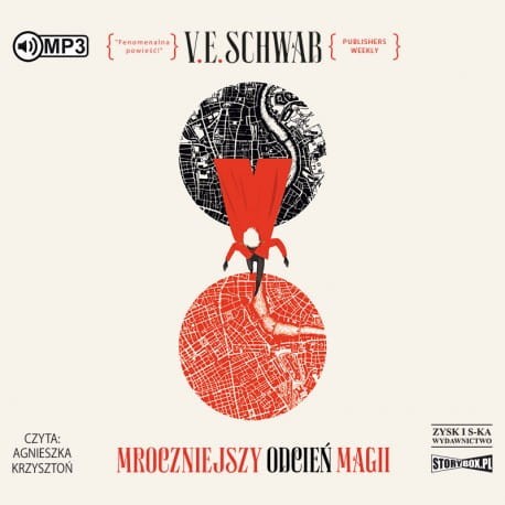 Odcienie magii. Tom 1. Mroczniejszy odcień magii, V.E. Schwab - audiobook CD mp3