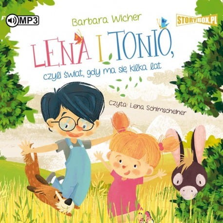 Lena i Tonio, czyli świat, gdy ma się kilka lat, Barbara Wicher - audiobook CD mp3