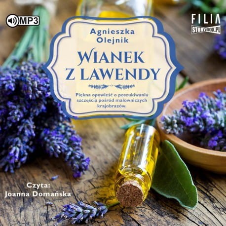 Wianek z lawendy, Agnieszka Olejnik - audiobook CD mp3
