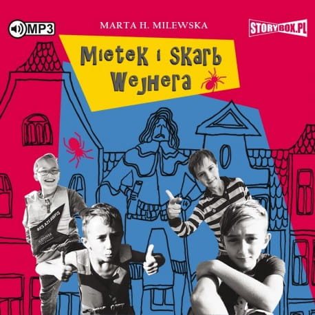Mietek i skarb Wejhera, Marta H. Milewska - audiobook CD mp3