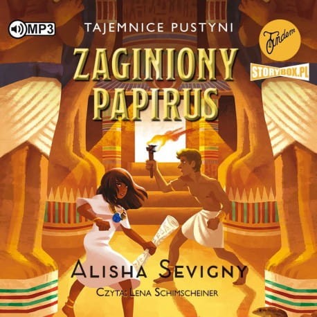 Tajemnice pustyni. Tom 1. Zaginiony papirus, Alisha Sevigny - audiobook CD mp3
