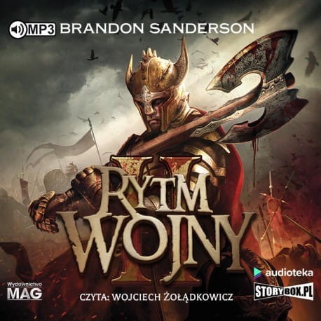 Rytm wojny II, Brandon Sanderson - audiobook CD mp3