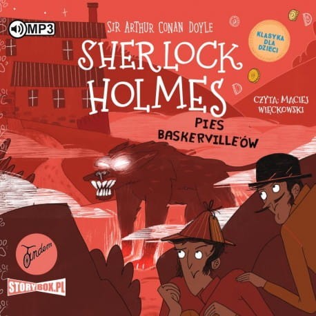 Klasyka dla dzieci. Sherlock Holmes. Tom 22. Pies Baskerville'ów, A.C. Doyle - audiobook CD mp3g