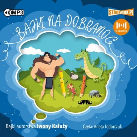 Bajki na dobranoc, Iwona Kałuża - audiobook CD mp3