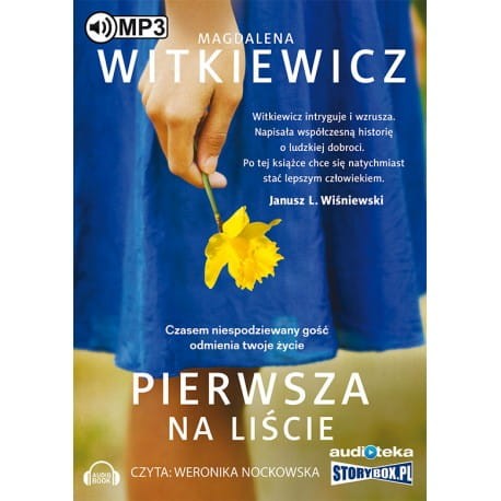 Pierwsza na liście, Magdalena Witkiewicz - audiobook CD mp3