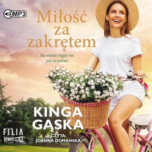 Miłość za zakrętem, Kinga Gąska - audiobook CD mp3