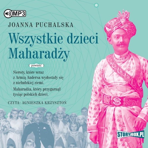 Wszystkie dzieci Maharadży, Joanna Puchalska - audiobook CD mp3