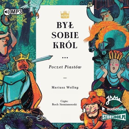 Był sobie król... Poczet Piastów, Mariusz Wollny - audiobook CD mp3