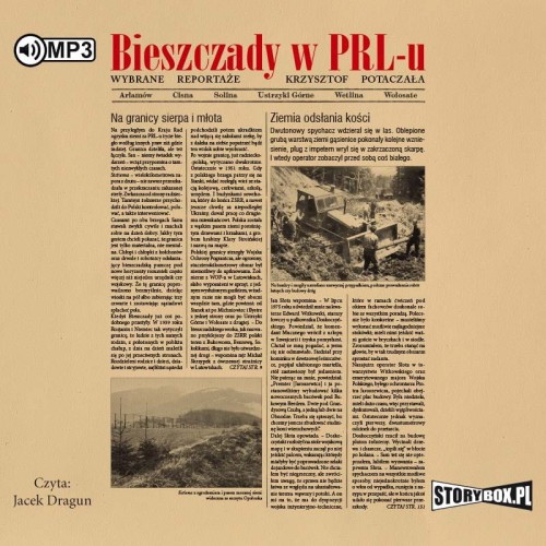 Bieszczady w PRL-u. Wybrane reportaże, Krzysztof Potaczała - audiobook CD mp3