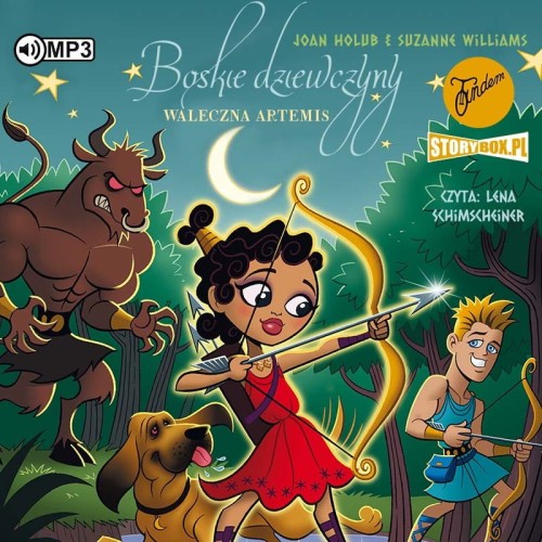 Boskie dziewczyny. Tom 4. Waleczna Artemis, Joan Holub, Suzanne Williams - audiobook CD mp