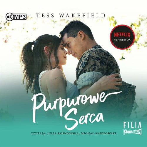 Purpurowe serca, Tess Wakefield - audiobook CD mp3