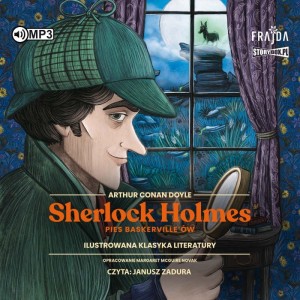 Sherlock Holmes. Pies Baskerville'ów, Arthur Conan Doyle - audiobook CD mp3