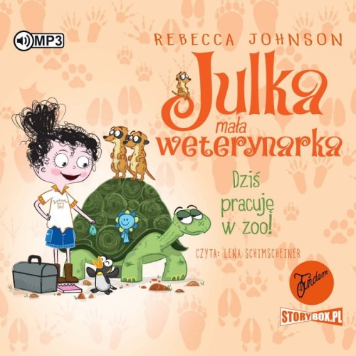 Julka – mała weterynarka. Tom 6. Dziś pracuję w zoo!, Rebecca Johnson - audiobook CD mp3