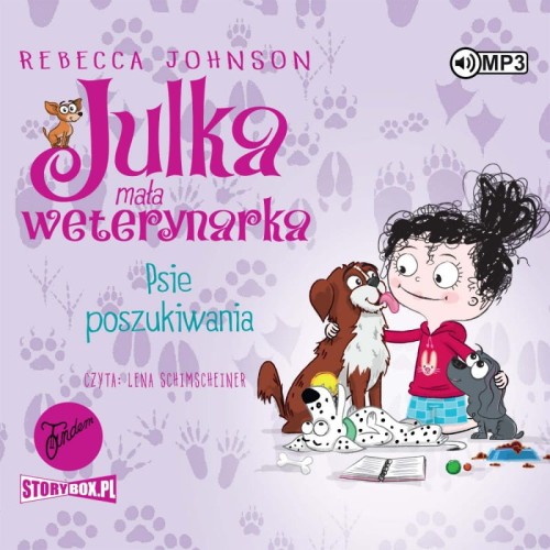 Julka – mała weterynarka. Tom 7. Psie poszukiwania, Rebecca Johnson - audiobook CD mp3