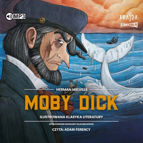 Moby Dick, Herman Melville, wersja dla dzieci - audiobook CD mp3