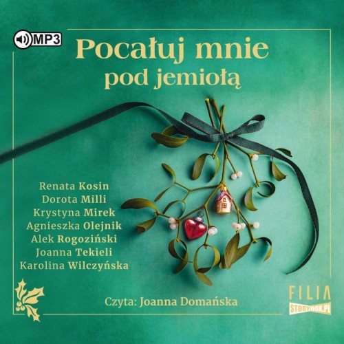 Pocałuj mnie pod jemiołą, opowiadania - audiobook CD mp3