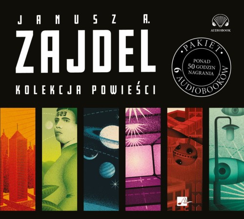Janusz A. Zajdel. Kolekcja powieści - audiobooki CD mp3