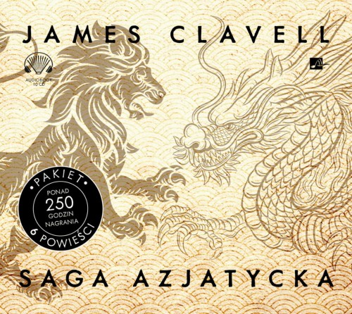 Pakiet Saga azjatycka, James Clavell - audiobooki CD mp3